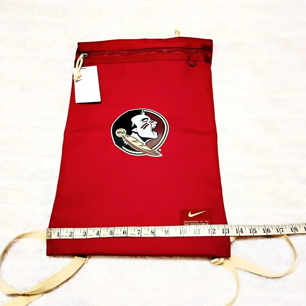 NWT Florida State University x Nike backpack sack bag